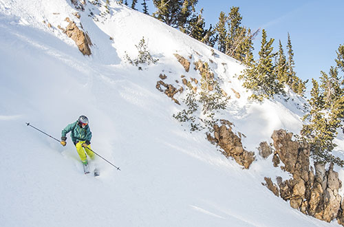 Skiing in Southern Idaho