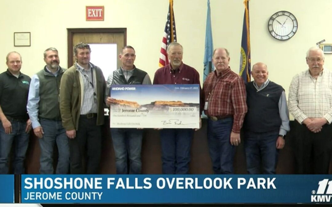 New Overlook Park coming to Shoshone Falls – on the Jerome County Side